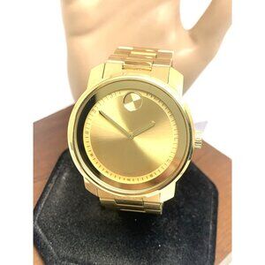 Movado Men's Watch 3600258 Bold Swiss Quartz Gold Tone Stainless Steel 42mm